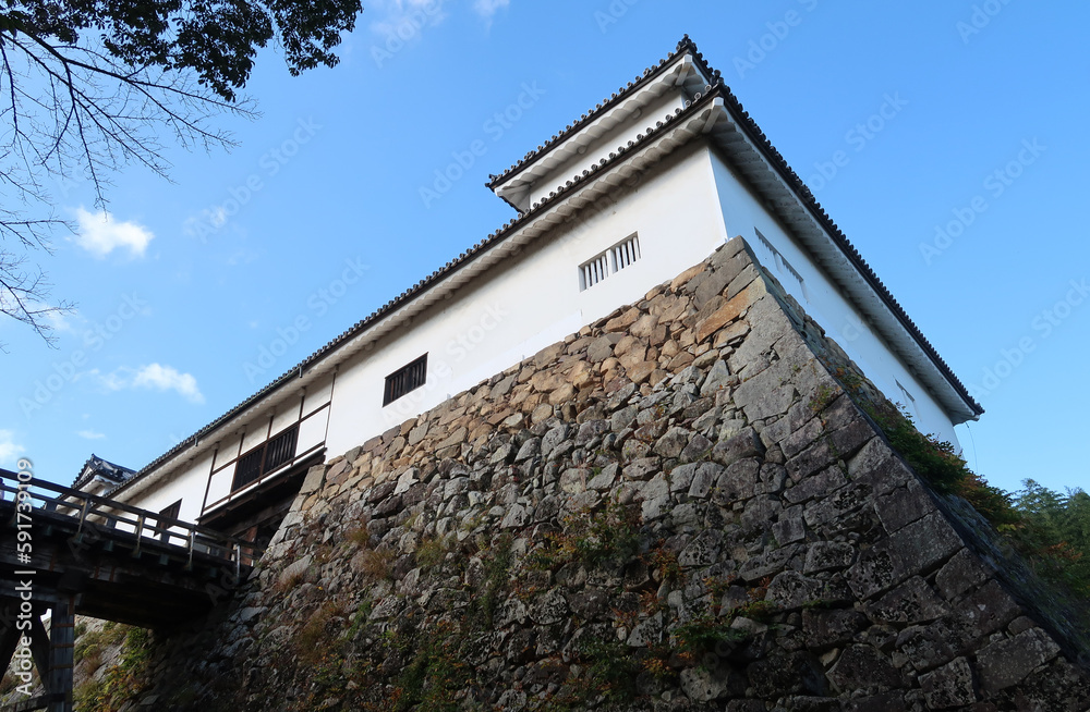 日本の滋賀県の国宝の彦根城