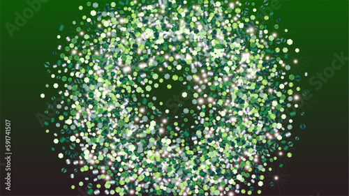 Realistic Background with Confetti of Glitter Particles. Sparkle Lights Texture. Celebration pattern. Light Spots. Star Dust. Explosion of Confetti. Design for Banner.