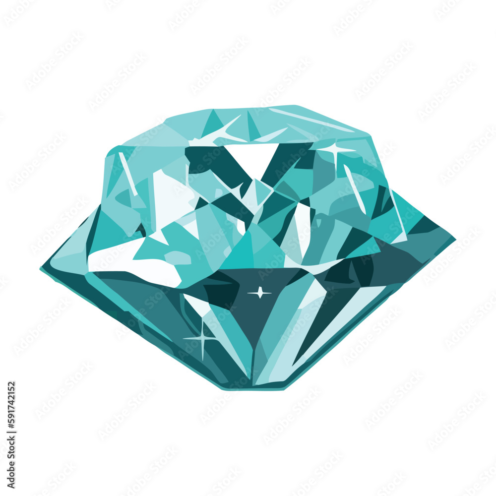 Shiny gemstone jewelry symbolizes wealth and luxury Shiny gemstone jewelry symbolizes wealth and luxury