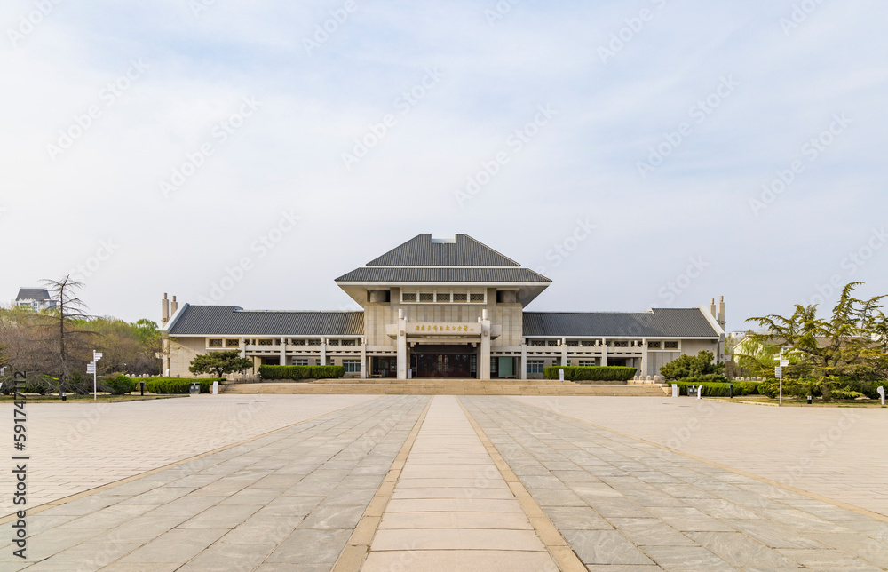 Architectural landscape of Tianjin Zhou-Deng Memorial Hall Architectural landscape of Tianjin Zhou-Deng Memorial Hall