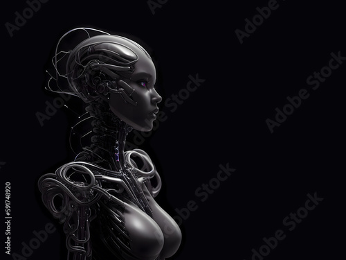 Ai Robot, Illustration by Generative Ai