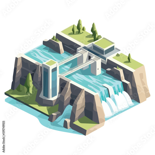 water dam architecture modern