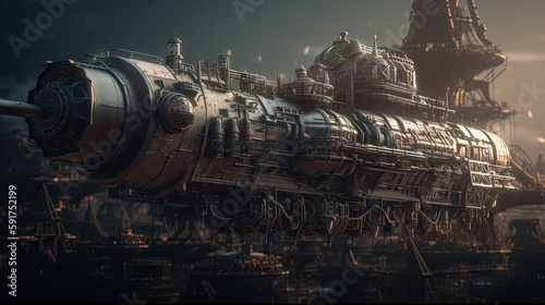 Obraz na plátne Space Battleship