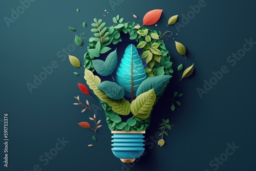 eco  friendly  lightbulb  renewable  sustainable  energy  green  leaves  environment  environmental  light bulb  recycle  power  protect  reduce  reuse  zero  business  industry  development  agricult