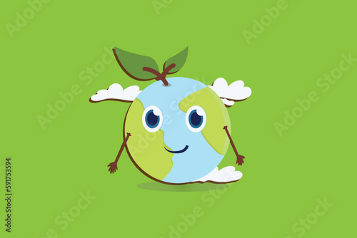 Flat world environment day illustration (ID: 591753594)