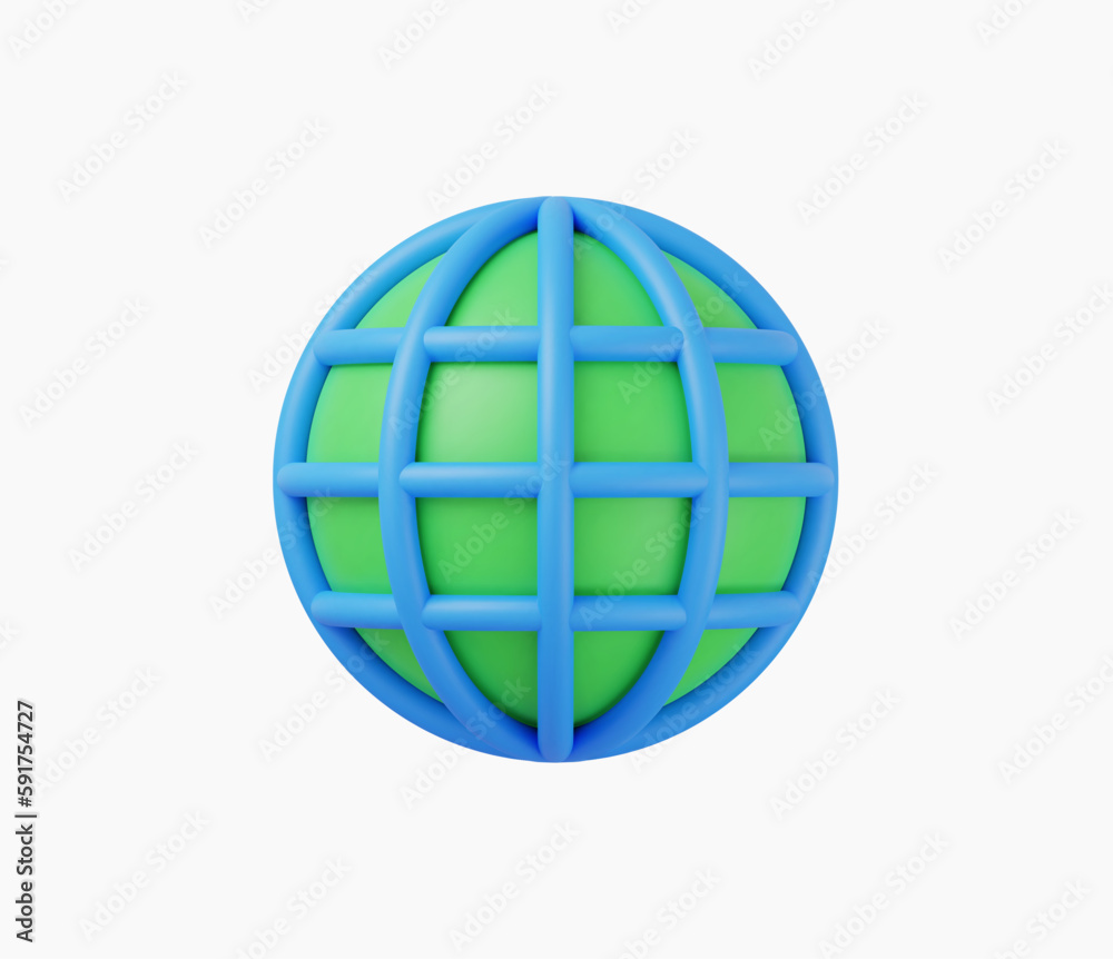 3d Realistic Website icon vector illustration 3d Realistic Website icon vector illustration