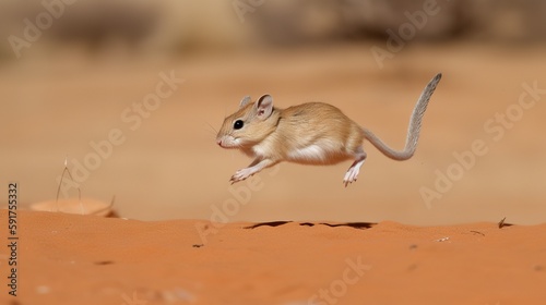 Kangaroo Rat Hopping for Joy