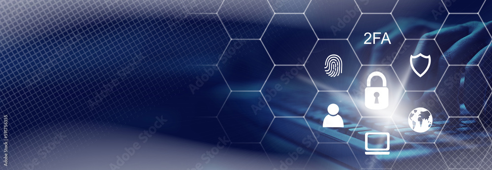 Fototapeta premium Cyber, personal data, privacy and information security. Internet networking protection security system concept. Padlock icon on tech code background.