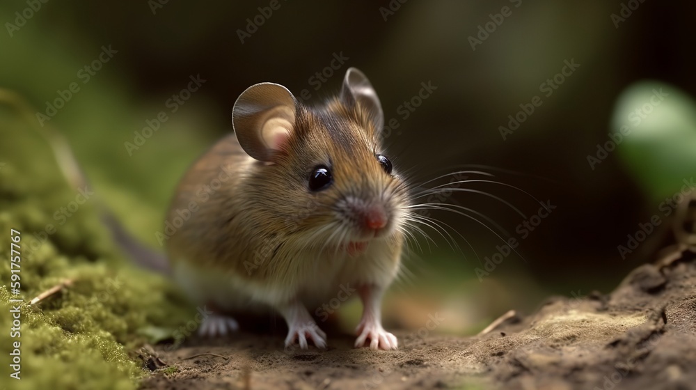 Adorable Woodland Jumping Mouse Adorable Woodland Jumping Mouse