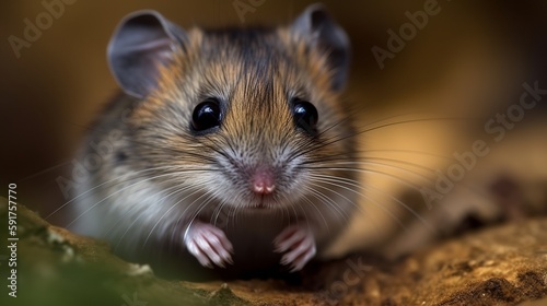 Adorable Woodland Jumping Mouse