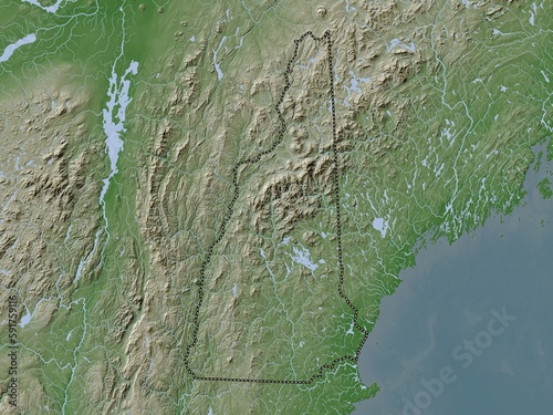 New Hampshire, United States of America. Wiki. No legend photo