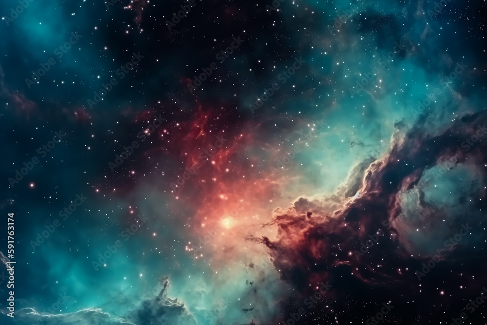modern dark galaxy abstract background