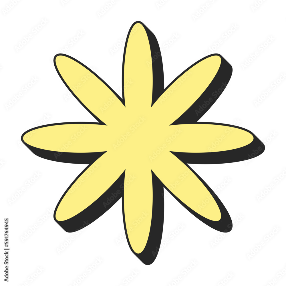 Bold Retro Shape Bold Retro Shape