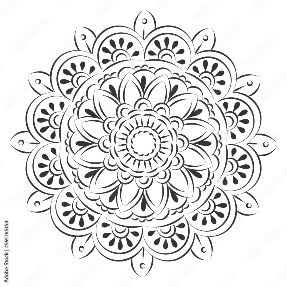 Mandala Art design in circle. Simple mandala design floral mandala art beautiful mandala artwork