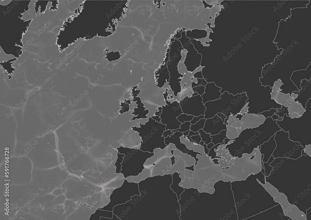 Balck World map wave background classic style Balck World map wave background classic style