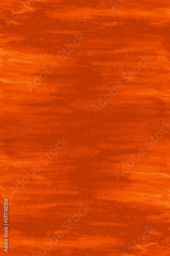 Abstract orange watercolor background texture paper