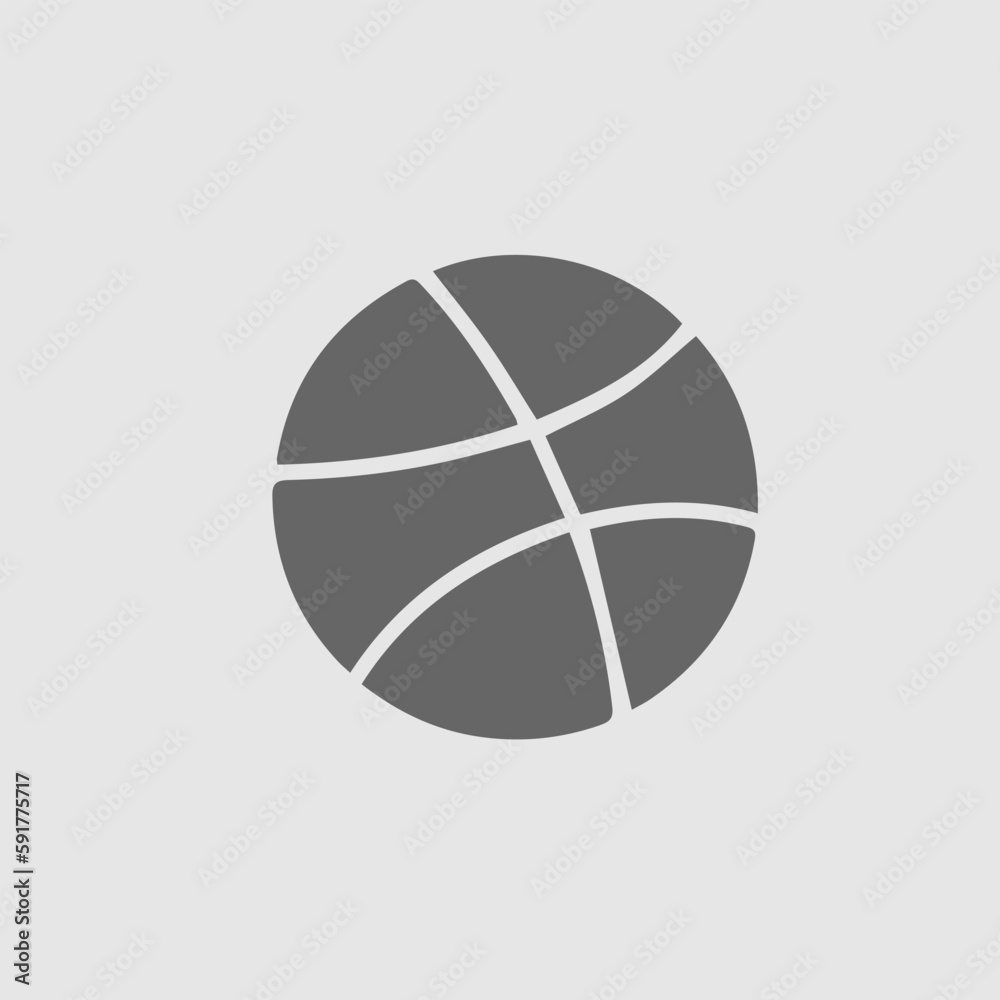 Basket ball vector icon eps 10. Simple isolated pictogram. Basket ball vector icon eps 10. Simple isolated pictogram.