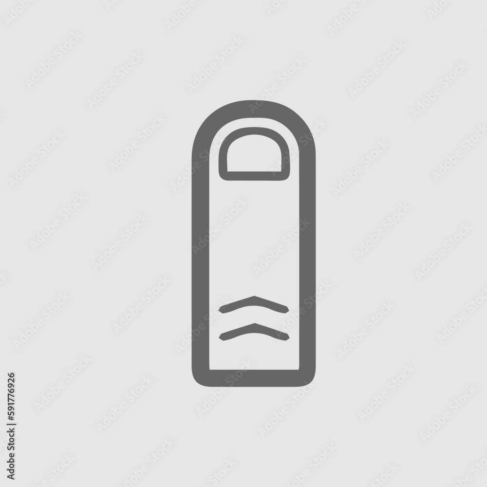 Finger vector icon. Simple isolated pictogram. Finger vector icon. Simple isolated pictogram.