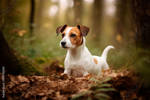 Canvas Print jack russell terrier