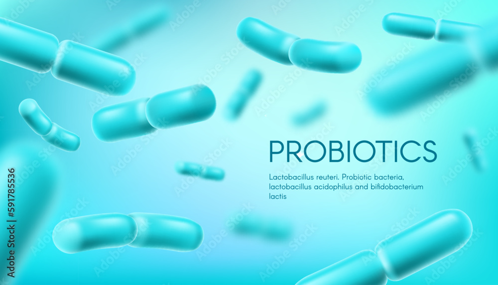 Probiotic bacteria, lactobacillus acidophilus and bifidobacterium