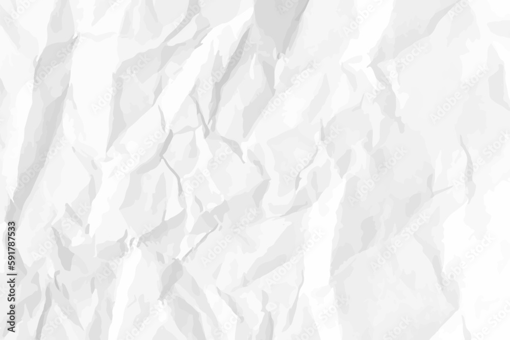 Obraz premium White сlean crumpled paper
