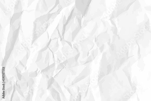 White сlean crumpled paper