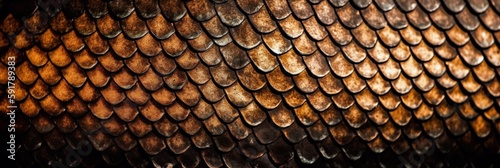 Reptile scales background texture design, wallpaper, chameleon, lizard, snake, pattern, Generative AI