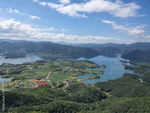 village in the mountains
