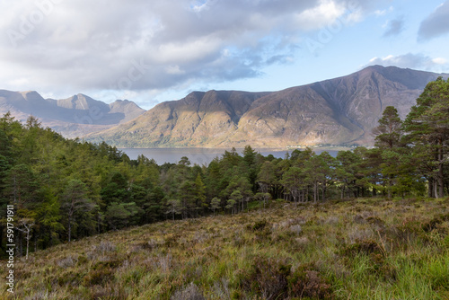 Mountain View West Highland Peninsula Scotland