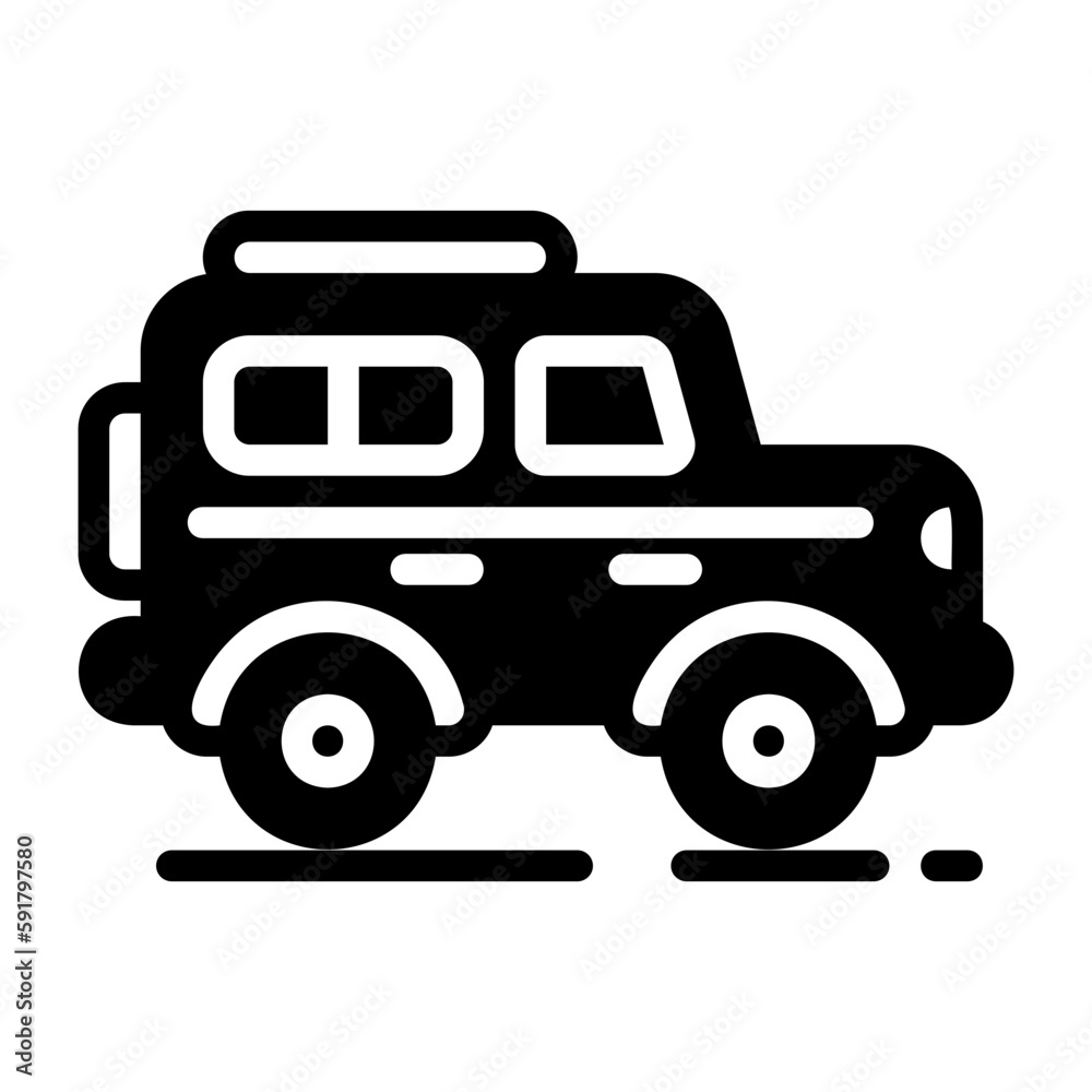 Fototapeta premium car icon