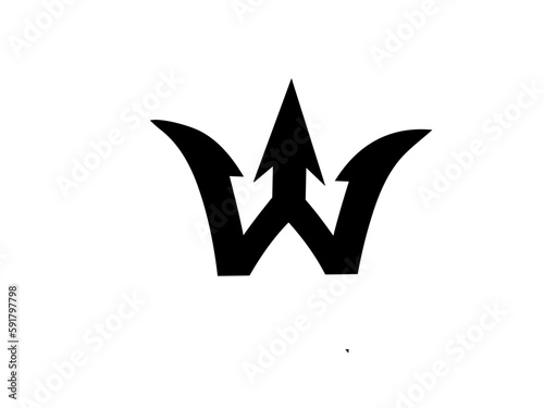  creative finance W logo icon Vector graphics illustration 