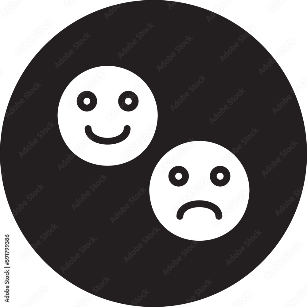 Fototapeta premium feedback glyph icon