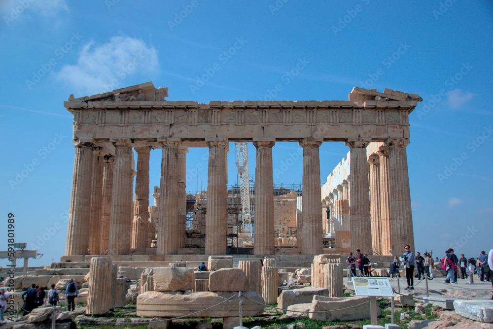Le Parthénon - Acropole d'Athènes - Grèce 