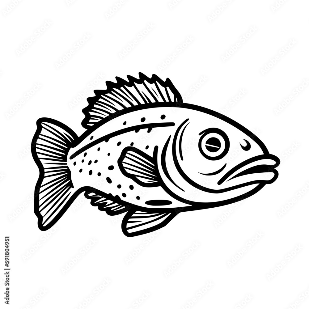 Cod vector illustration isolated on transparent background Cod vector illustration isolated on transparent background