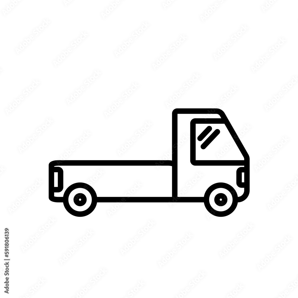 truck icon van car delivery vector symbols for transportation app icon ...