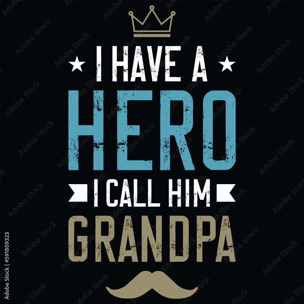Grandpa or dad typography graphics tshirt design Grandpa or dad typography graphics tshirt design