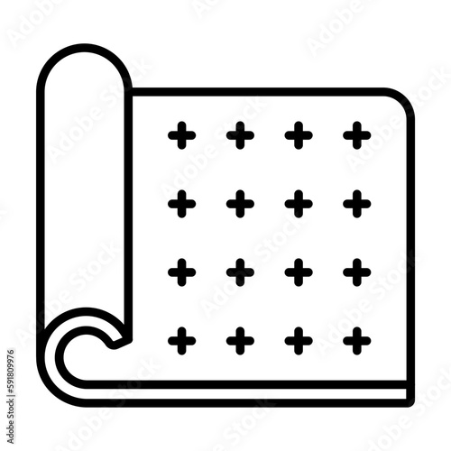 Yoga Mat Icon