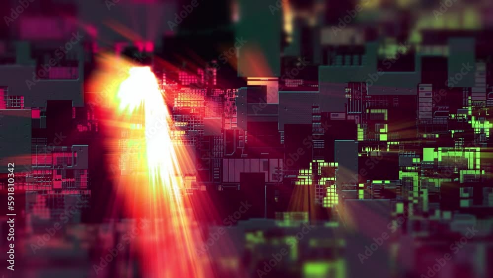 Amazing Light Effect Video Background Glowing Stunning Visuals