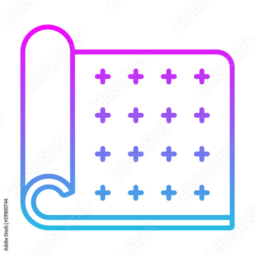 Yoga Mat Icon