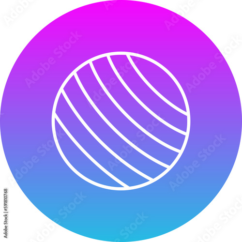 Gym Ball Icon