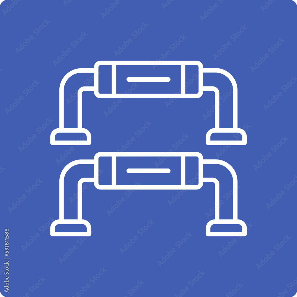 Push Up Bars Icon Push Up Bars Icon