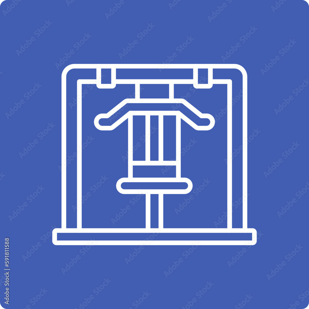 Gym Machine Icon Gym Machine Icon