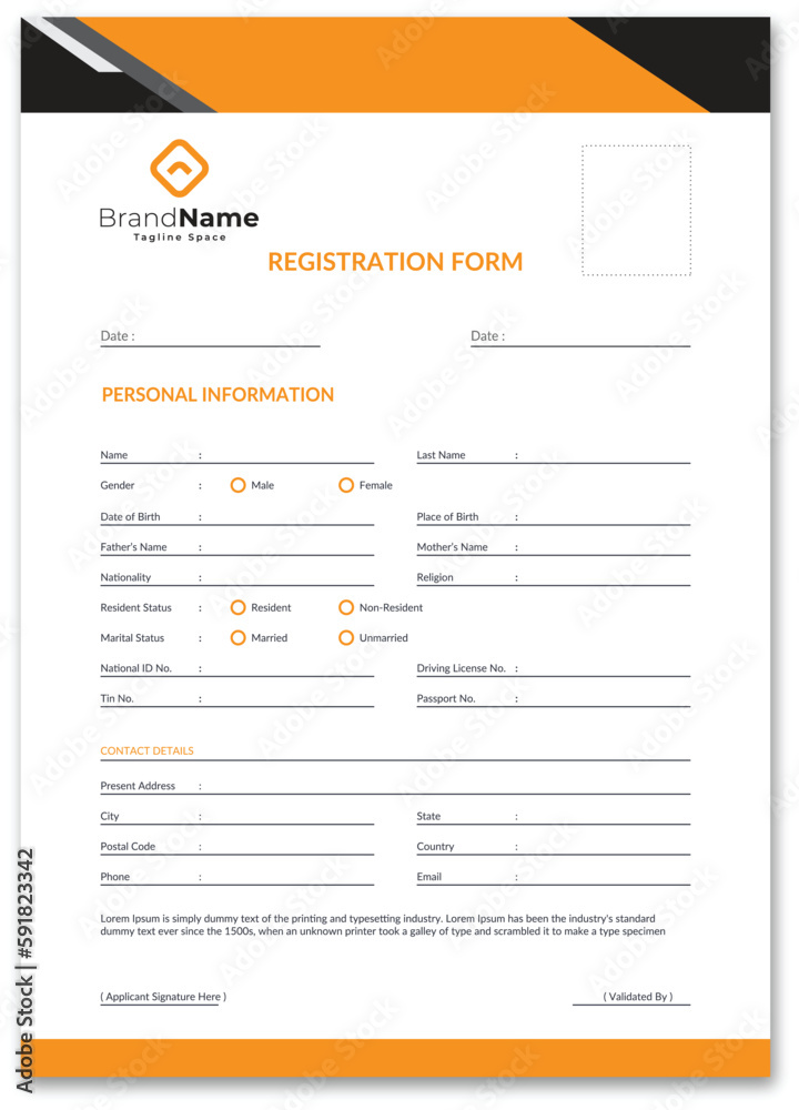 Registration form, Admission form, College form, Form design, Registration form, Admission form, College form, Form design,