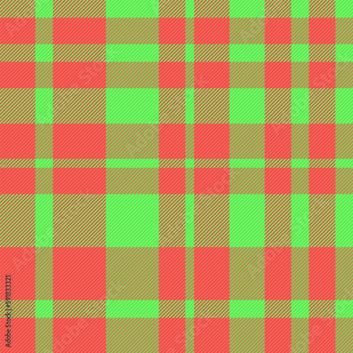 Pattern texture background. Fabric tartan plaid. Vector seamless textile check.