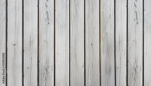 White wooden vertical boards with texture as background