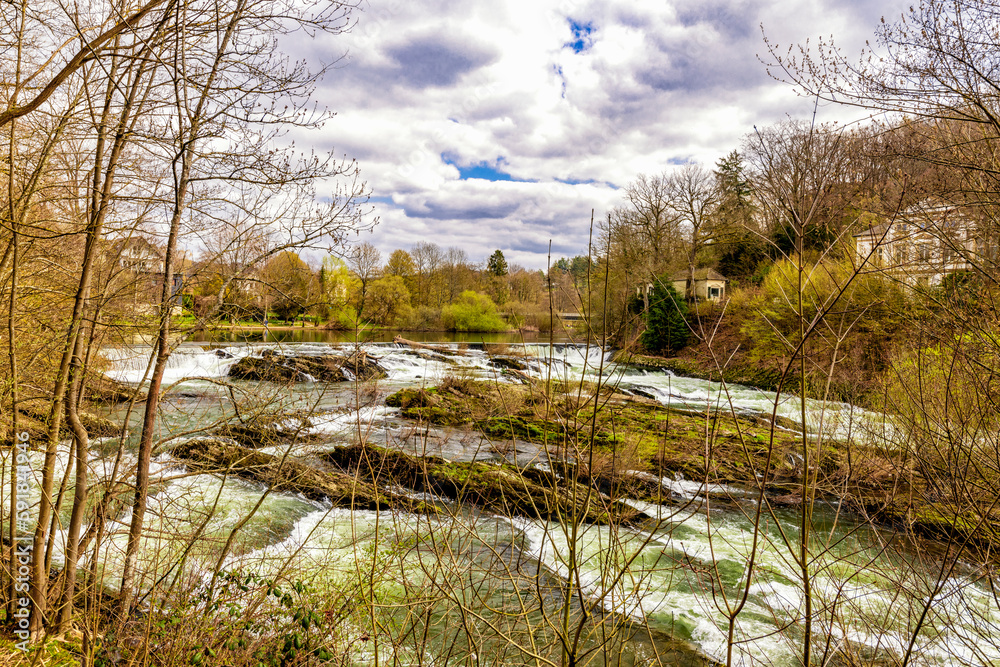 Frühling am Sieg-Wasserfall bei Schladern/Dattenfeld Frühling am Sieg-Wasserfall bei Schladern/Dattenfeld