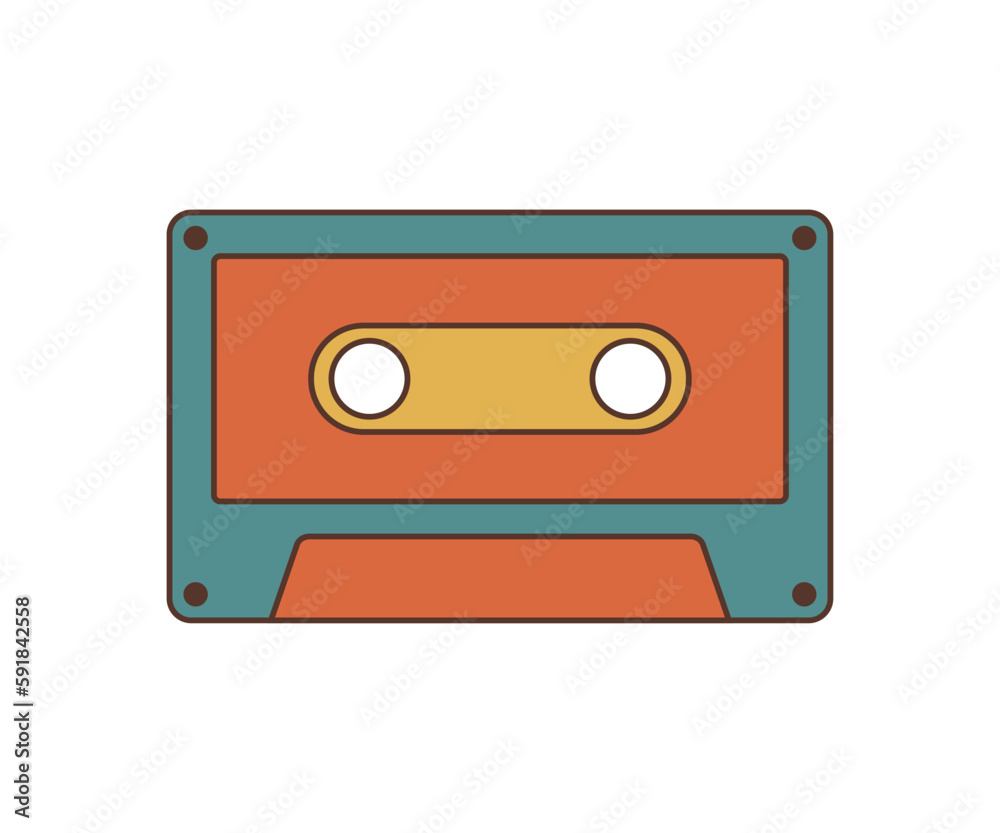 Fototapeta premium audio cassette tape