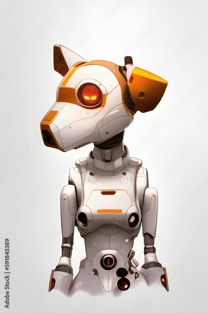 Pet robots, dog, generative AI Pet robots, dog, generative AI