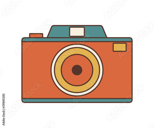 photo camera illustration