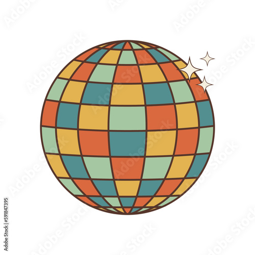 disco ball illustration